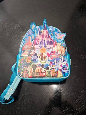 Loungefly Disney Parks Mini Backpack by Joey Chou